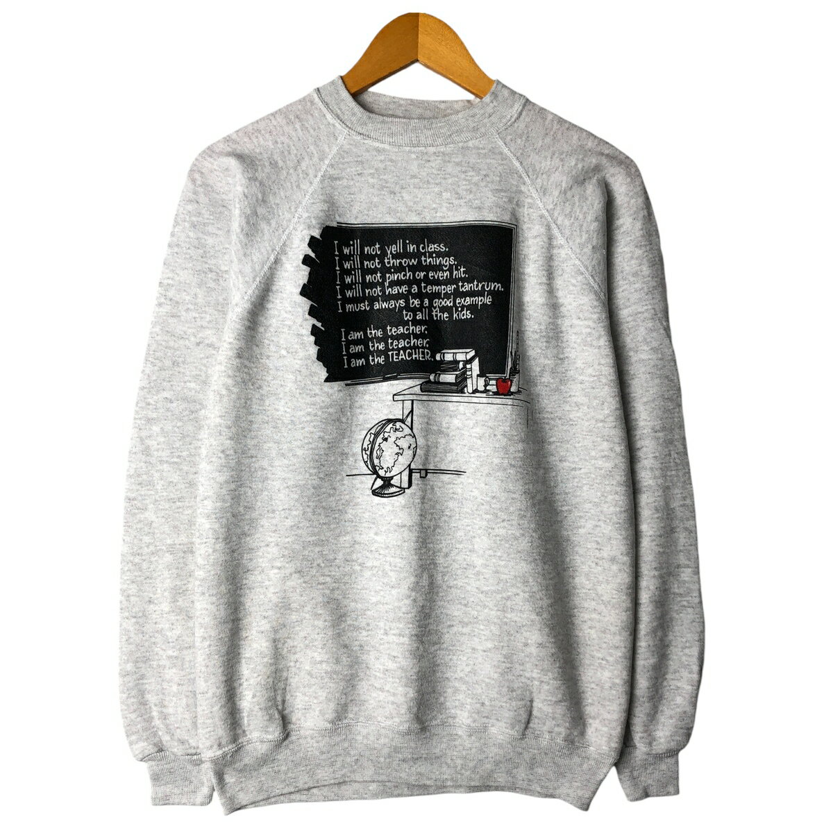 古着 90'S ヘインズ Hanes ACTIVEWEAR プリントスウェットシャツ トレーナー USA製 メンズL相当 ヴィンテージ /eaa606531 【中古】 【260110】