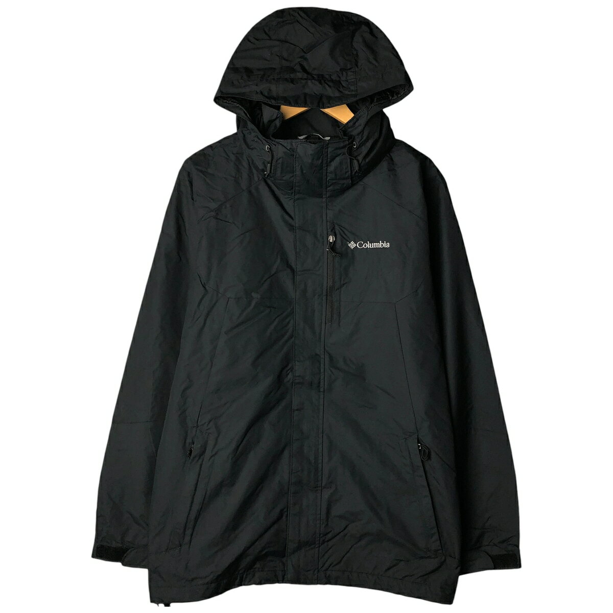 樂天商城 - 古着 コロンビア Columbia マウンテンパーカー シェルジャケット メンズM相当 /eaa606642 【中古】 【260110】 ブラック系 春秋冬