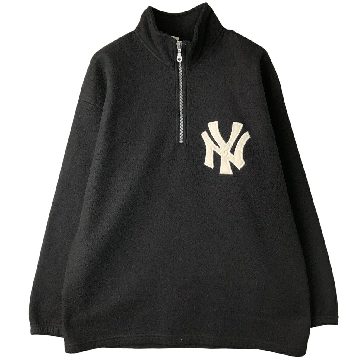 Rakuten - 古着 MLB NEWYORK YANKEES ニューヨークヤンキース ハーフジップ フリースプルオーバー メンズXL相当 ヴィンテージ /eaa606820 【中古】 【260115】 【NH-2508】 【SS2606_10】