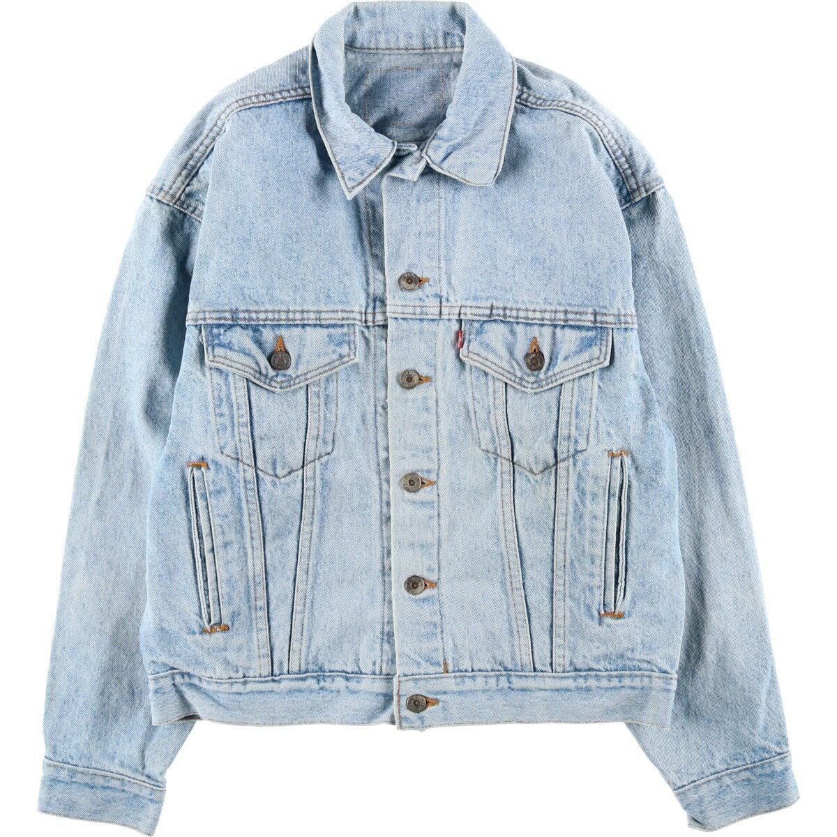 古着 90'S リーバイス Levi's 70507-4890 デニムジャケット Gジャン USA製 メンズL相当 ヴィンテージ /eaa606960 【中古】 【260112】 ブルー系 春秋冬