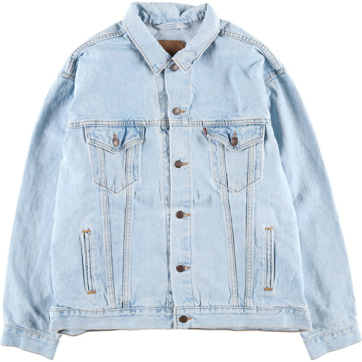 古着 90'S リーバイス Levi's デニムジャケット Gジャン USA製 メンズXL相当 ヴィンテージ /eaa606961 【中古】 【260112】 ブルー系 春秋冬