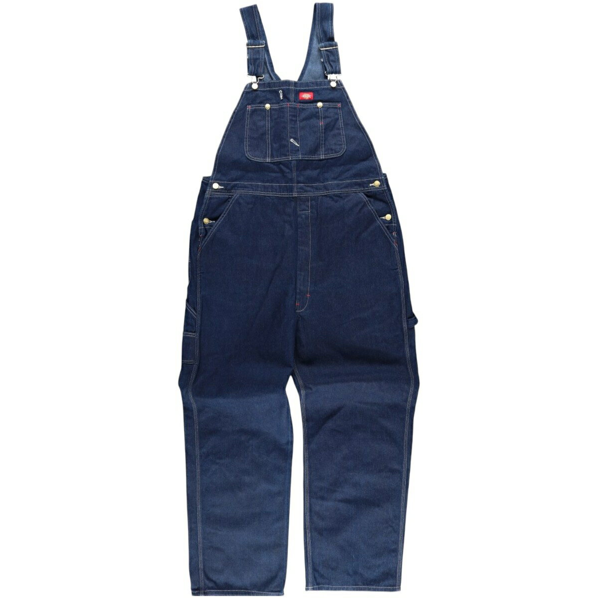 古着 ビッグサイズ ディッキーズ Dickies デニムオーバーオール メンズw42相当 /eaa607024 【中古】 【260112】