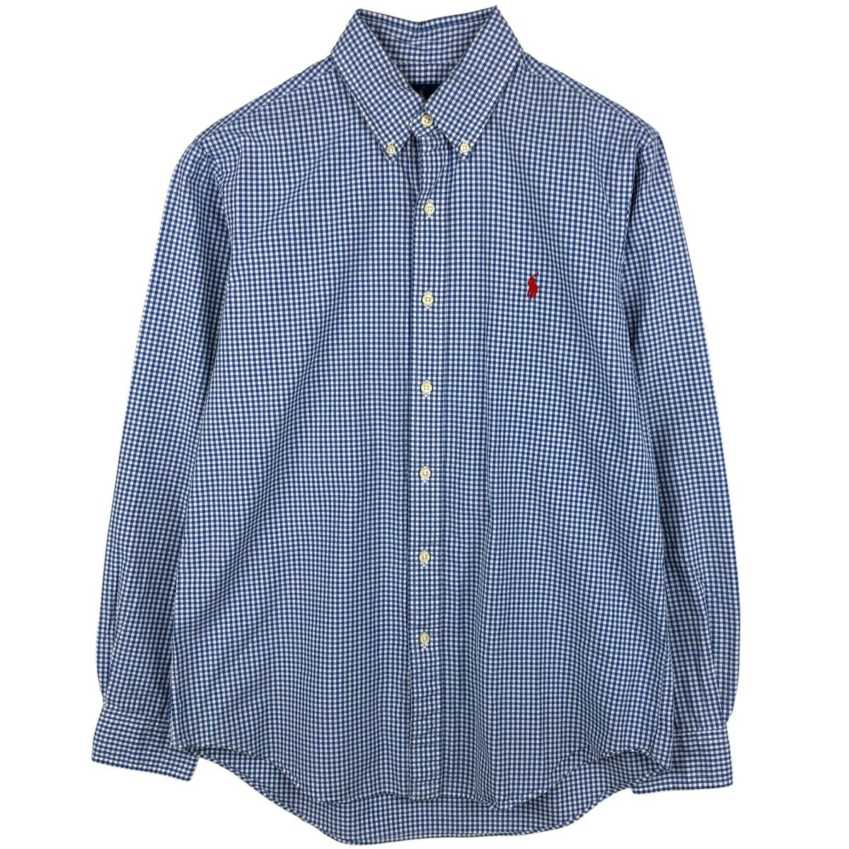 古着 ラルフローレン Ralph Lauren ギンガムチェック 長袖 ボタンダウンチェックシャツ メンズM相当 /eaa607060 【中古】 【260114】 ..