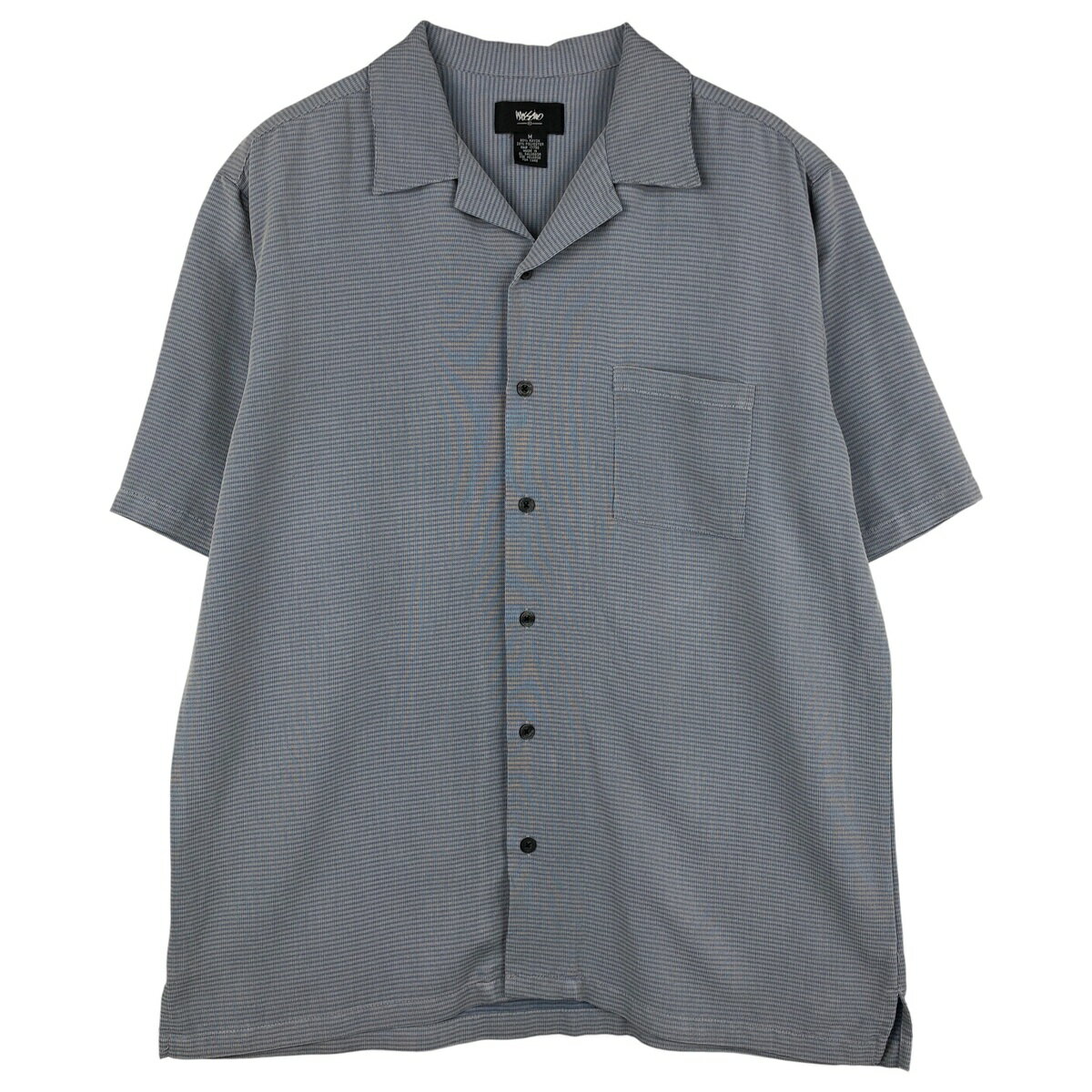 古着 90'S Mossimo チェック柄 半袖 オープンカラー レーヨンシャツ ボックスシャツ メンズM相当 ヴィンテージ /eaa607099 【中古】 【260117】 【NH-2508】