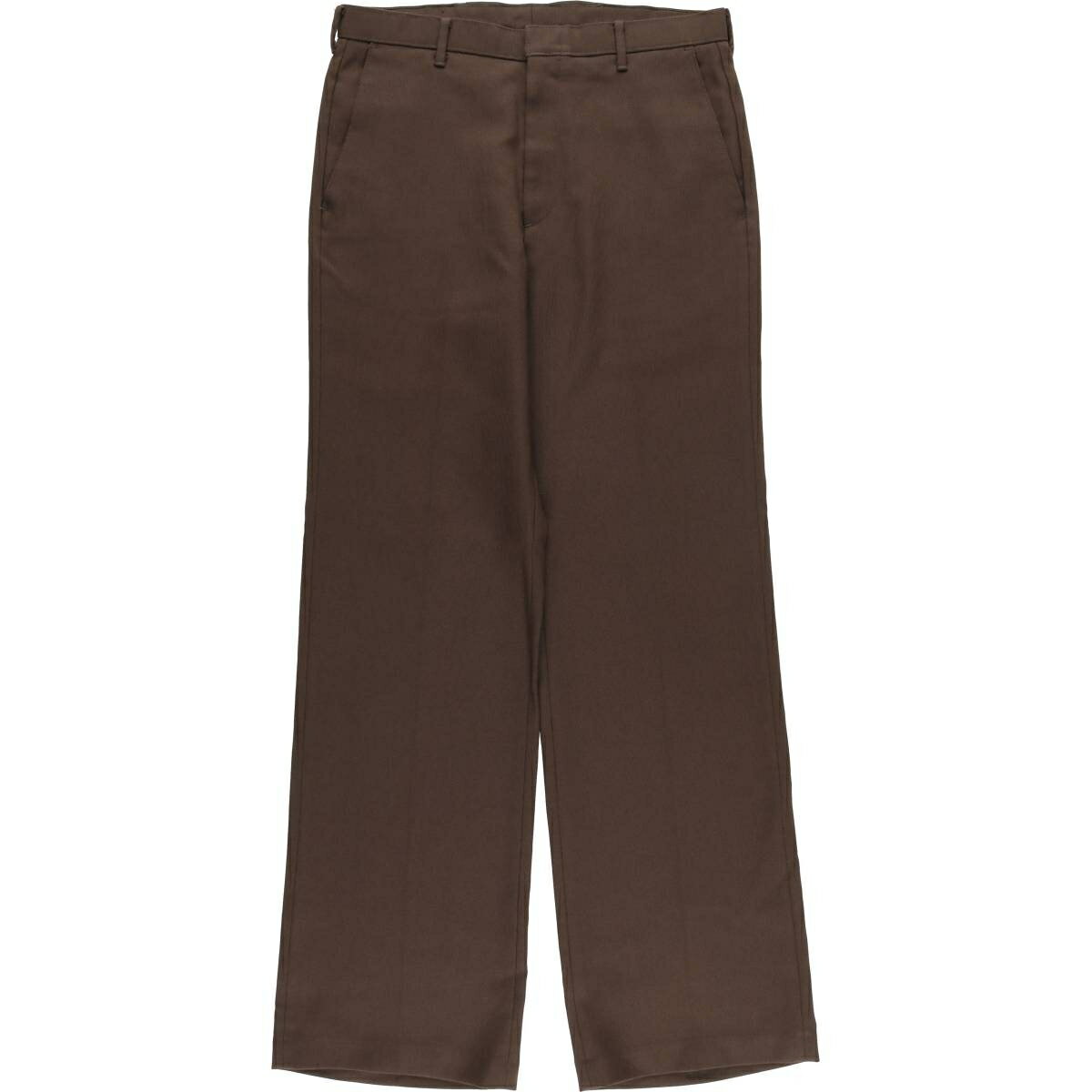 古着 80'S~ リーバイス Levi's ACTION SLACKS STA-PREST スタプレ フレアパンツ メンズw31相当 ヴィンテージ /eaa607141 【中古】 【260301】 ブラウン系 春夏秋冬