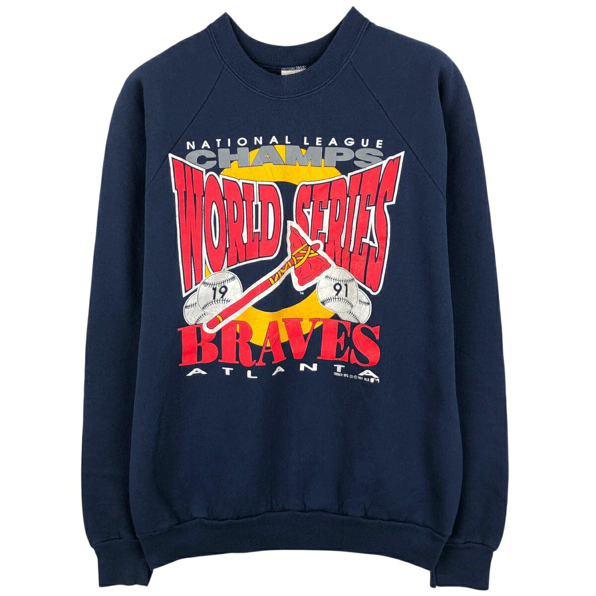 古着 90年代 フルーツオブザルーム FRUIT OF THE LOOM 1997 WORLD SERIES MLB CLEVELAND INDIANS クリーブランドインディアンス プリントスウェットシャツ トレーナー メンズL相当 ヴィンテージ/eaa597643 楽天市場】mlb スウェット（ブランドフルーツオブザルーム）の通販
