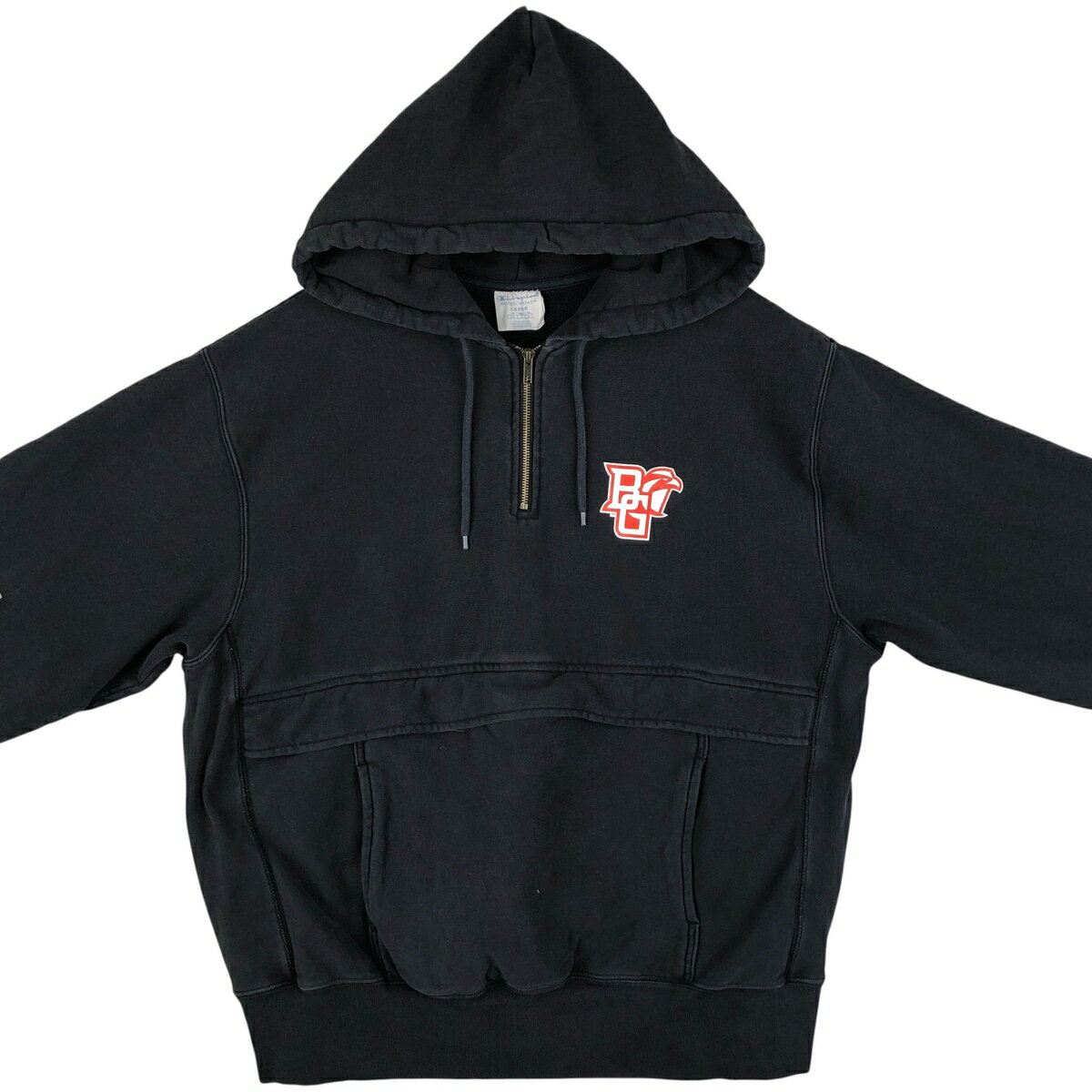 古着 チャンピオン Champion REVERSE WEAVE リバースウィーブ スウェットハーフジップパーカー メンズL相当 /eaa607323 【中古】 【260126】