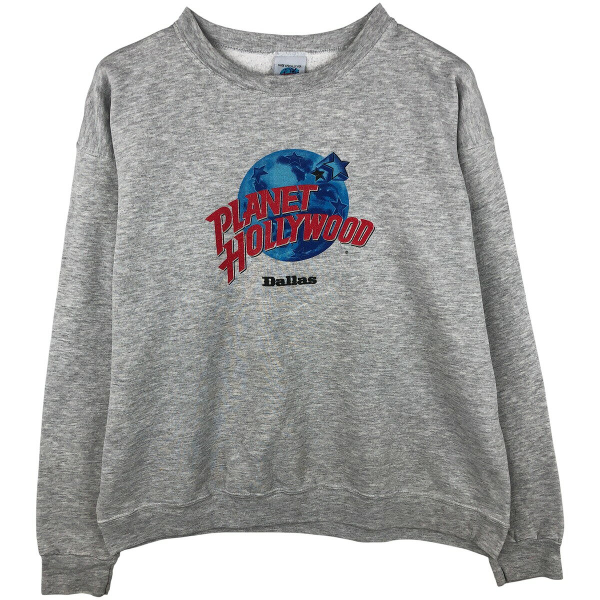 PLANET HOLLYWOOD プラネット ハリウッド スウェット トレーナー PLANET HOLLYWOOD/プラネットハリウッド スウェット | 古着屋KAKAVAKA
