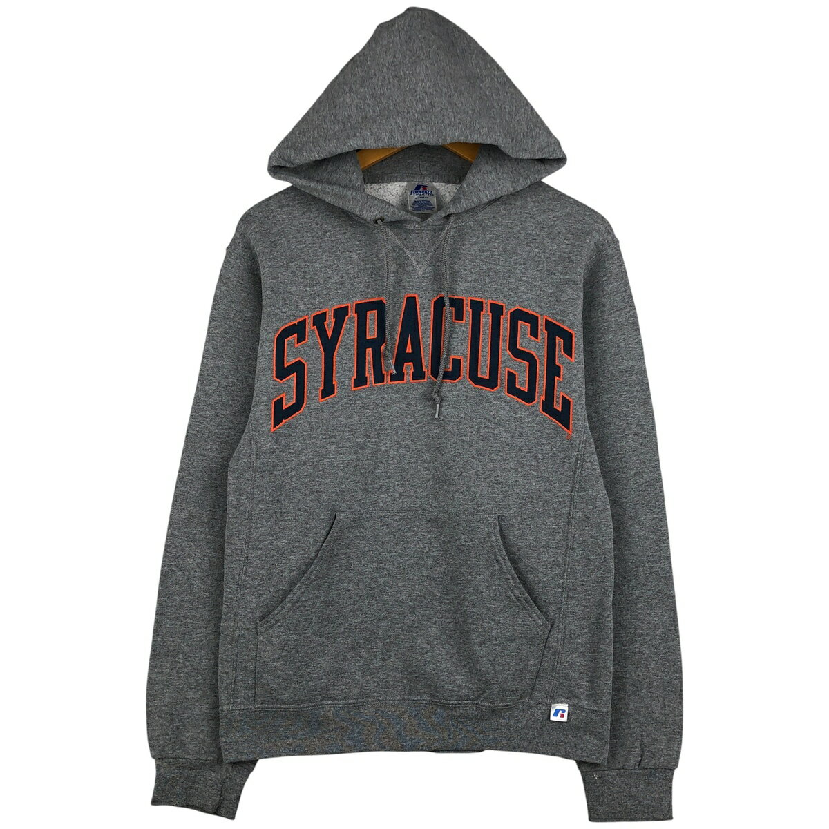 樂天商城 - 古着 00'S~ ラッセル Russell ATHLETIC カレッジ スウェットプルオーバーパーカー メンズS相当 /eaa607350 【中古】 【260116】 グレー系 春夏秋冬