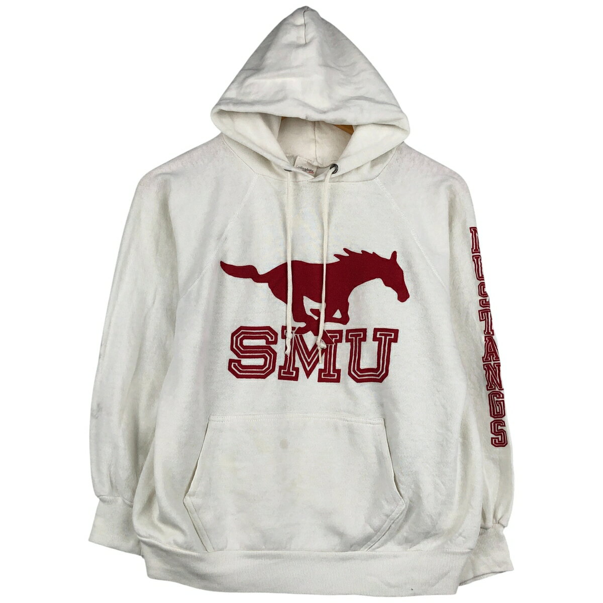 古着 70~80'S Collegiate Pacific カレッジ スウェットプルオーバーパーカー USA製 メンズM相当 ヴィンテージ /eaa607361 【中古】 【2..