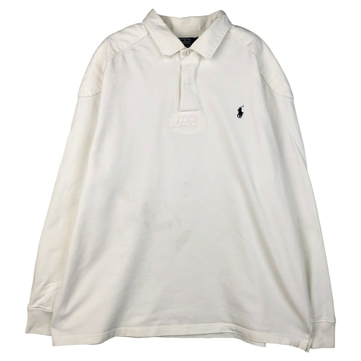 Rakuten - 古着 ラルフローレン Ralph Lauren POLO by Ralph Lauren CUSTOM FIT 長袖 ラガーシャツ メンズXXL相当 /eaa607505 【中古】 【260119】 【NH-2508】 【SS2606_10】