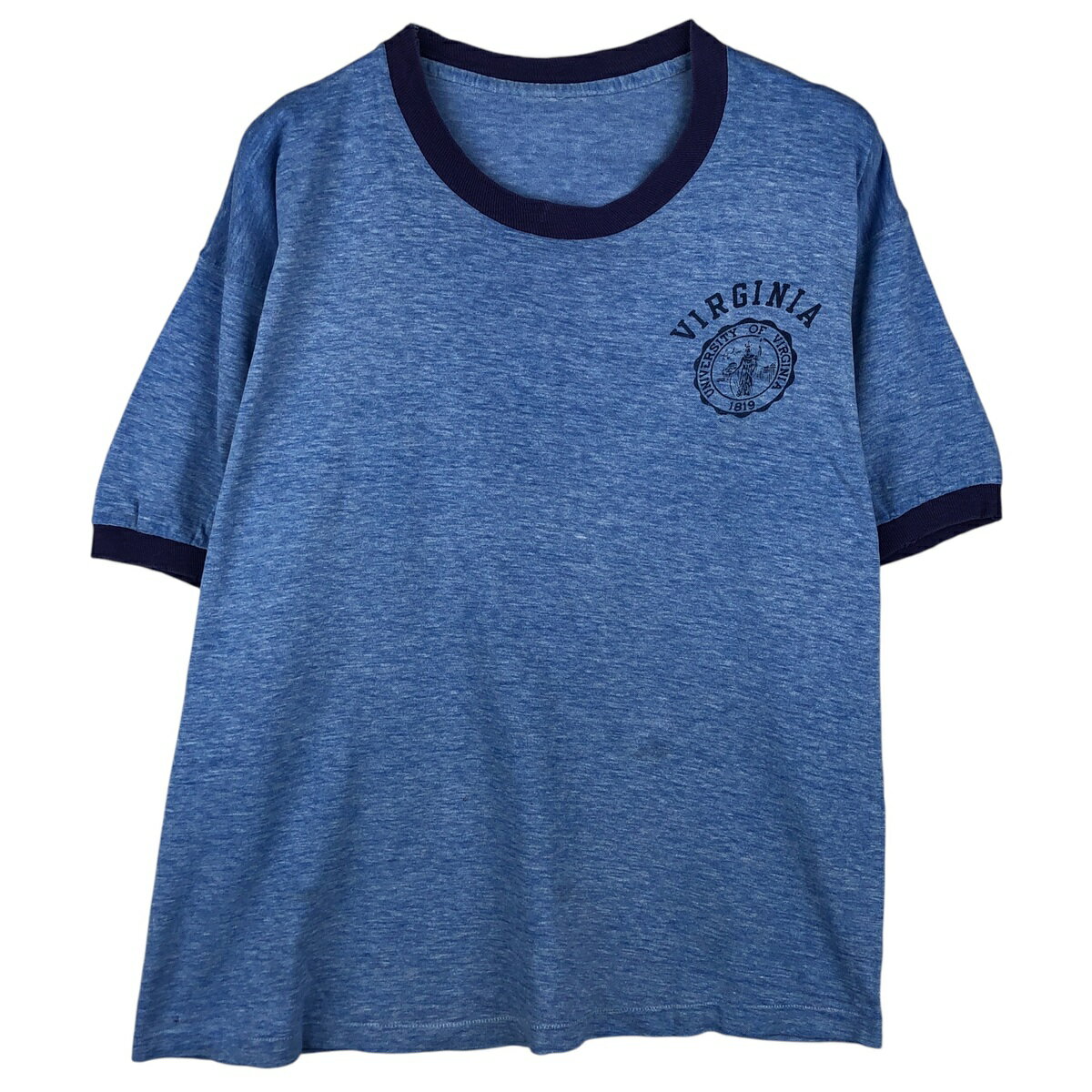 Rakuten - 古着 カレッジ リンガーTシャツ メンズS相当 ヴィンテージ /eaa607544 【中古】 【260124】 【NH-2508】 ブルー系 春夏秋