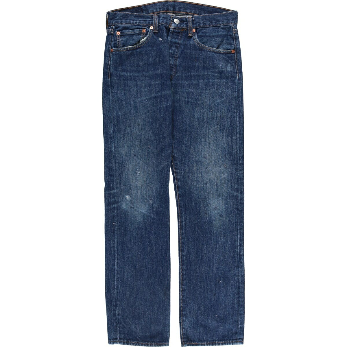 樂天商城 - 古着 リーバイス Levi's 501 ストレートデニムパンツ メンズw33相当 /eaa607841 【中古】 【260117】 ブルー系 春夏秋冬