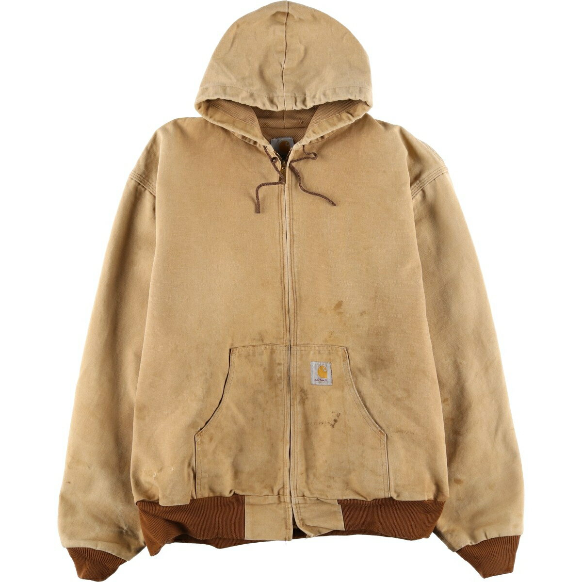 Rakuten - 古着 ビッグサイズ カーハート Carhartt アクティブジャケット ダックフルジップパーカー メンズXXXL相当 /eaa607937 【中古】 【260116】 【SS2606_10】