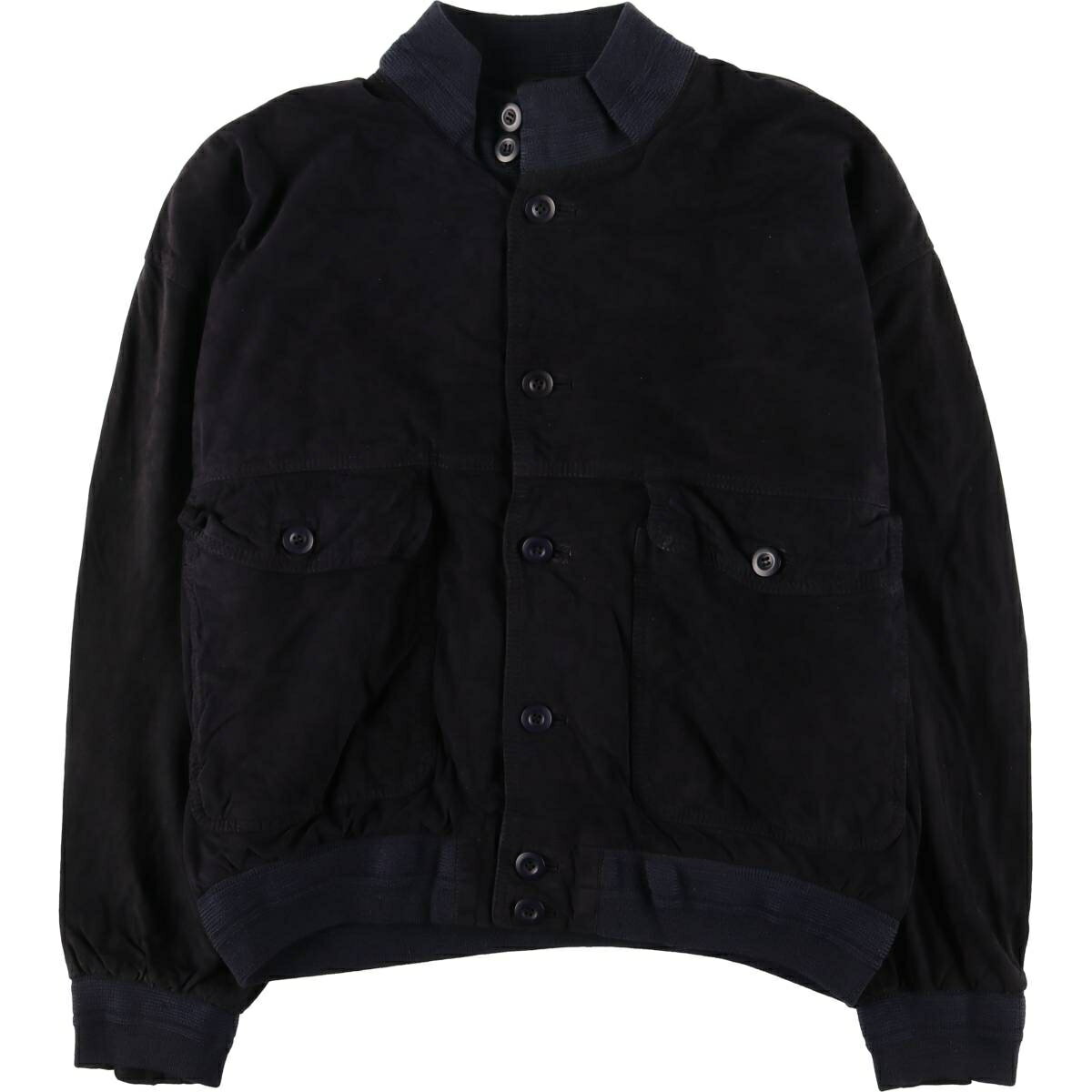 古着 Serge&Herve PARIENTE バルスタージャケット スエードレザーブルゾン メンズXL相当 /eaa607985 【中古】 【260118】