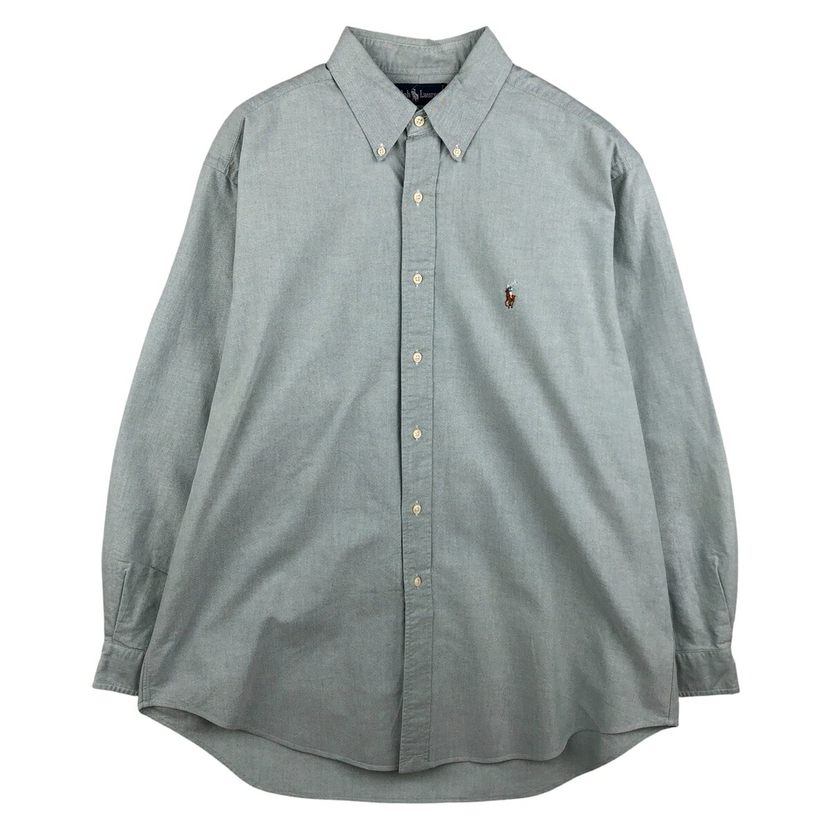 古着 ラルフローレン Ralph Lauren YARMOUTH 長袖 ボタンダウンシャツ メンズL相当 /eaa608013 【中古】 【260201】 【NH-2508】