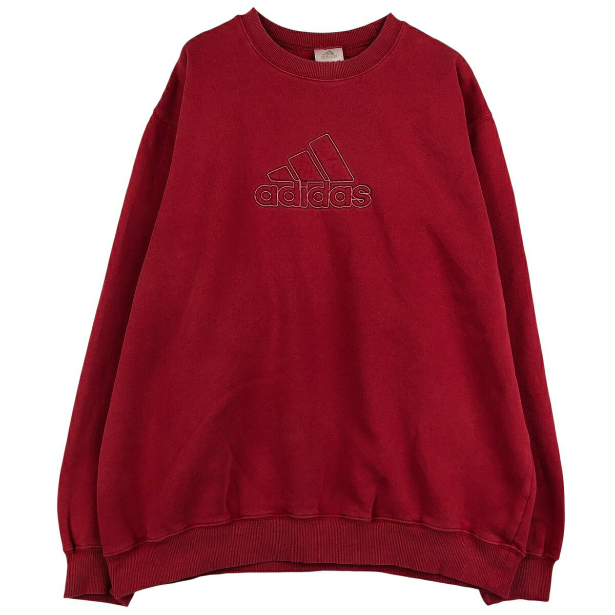 乐天商城 - 古着 00'S アディダス adidas ロゴスウェットシャツ トレーナー メンズL相当 /eaa608093 【中古】 【260123】 【NH-2508】 【SS2606_10】