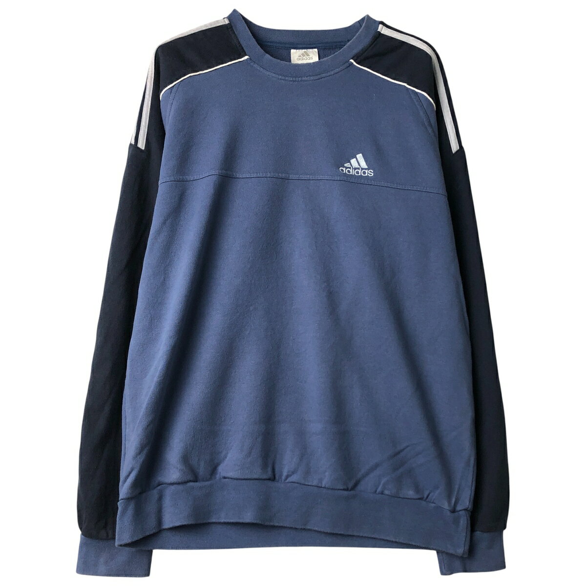 古着 00'S アディダス adidas ワンポイントロゴスウェットシャツ トレーナー メンズM相当 /eaa608095 【中古】 【260123】 【NH-2508】