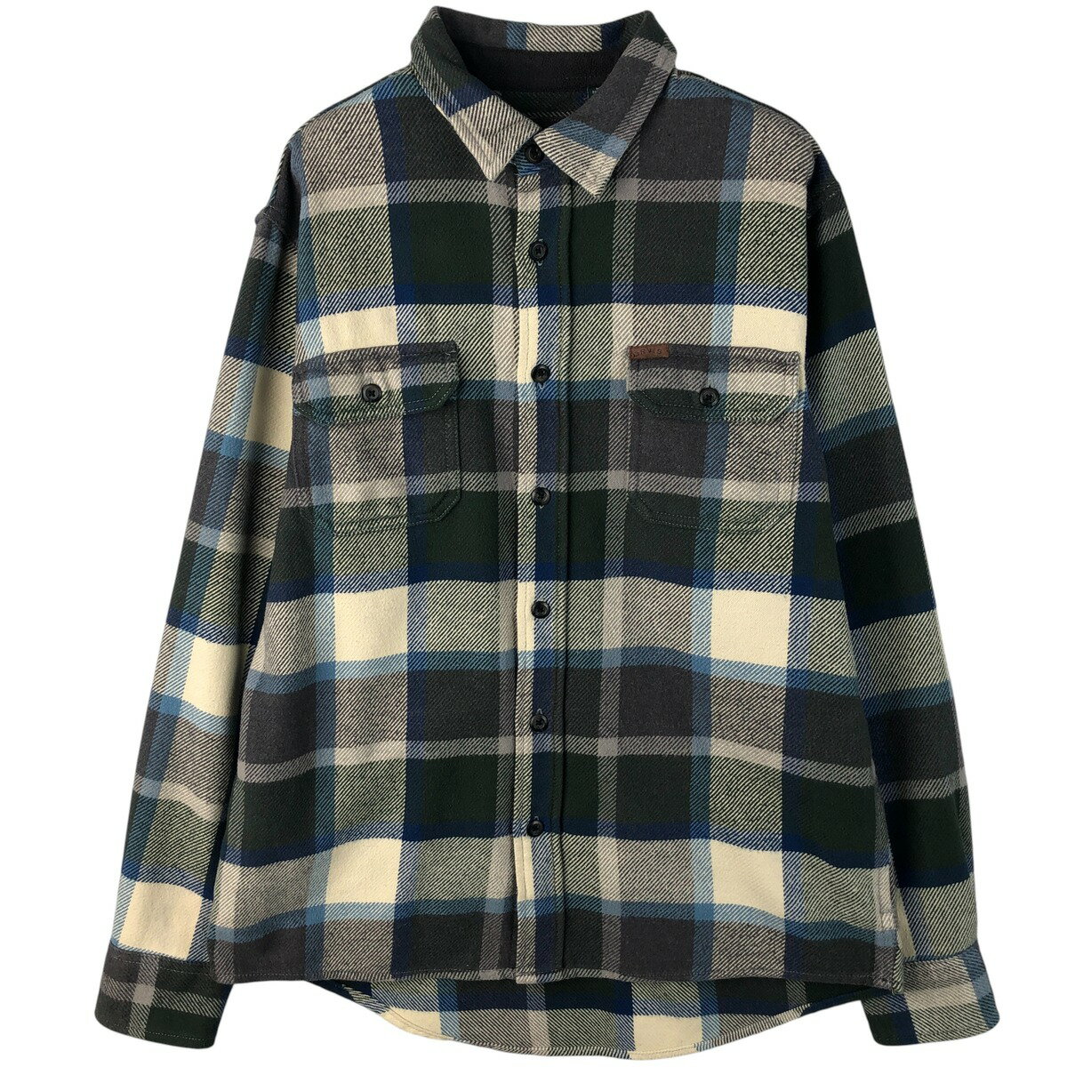 商品詳細 ブランド・ORVIS・オービス・ 特徴・厚手・レギュラーカラー・長袖・ モデル/形状・長袖 ヘビーネルチェックシャツ・ 素材・コットン:60%・ポリエステル:40%・ 色・グリーン系 緑色・ブルー系 青色・ベージュ系・ 柄・チェッ...