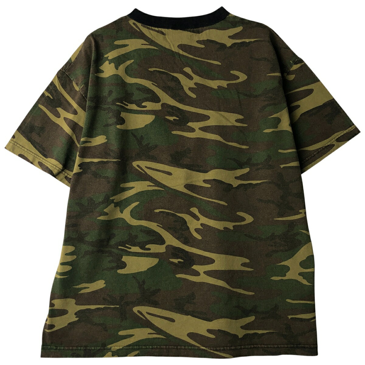 古着 アルスタイル Alstyle Apparel & Activewear 迷彩 Tシャツ USA製 メンズXL相当 /eaa608157 【中古】 【260128】 【NH-2508】 カーキ系 春夏秋 2