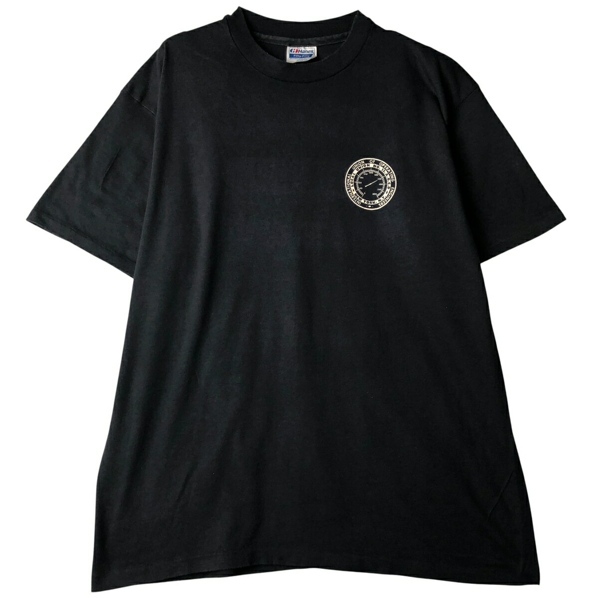 古着 80'S ヘインズ Hanes Fifty-Fifty 青タグ プリントTシャツ USA製 メンズXL相当 ヴィンテージ /eaa608181 【中古】 【260128】 【NH-2508】