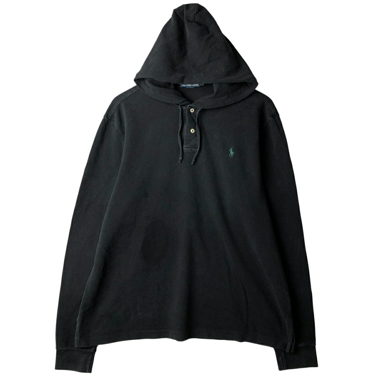 古着 ラルフローレン Ralph Lauren POLO by Ralph Lauren フード付き 長袖 ポロシャツ メンズXL相当 /eaa608726 【中古】 【260126】