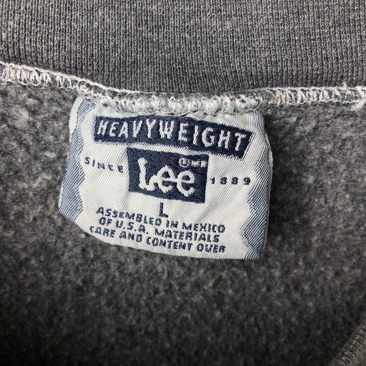 古着 90~00'S リー Lee HEAVY WEIGHT カレッジスウェットシャツ トレーナー USA製 メンズL相当 ヴィンテージ /eaa608750 【中古】 【260126】 【NH-2508】
