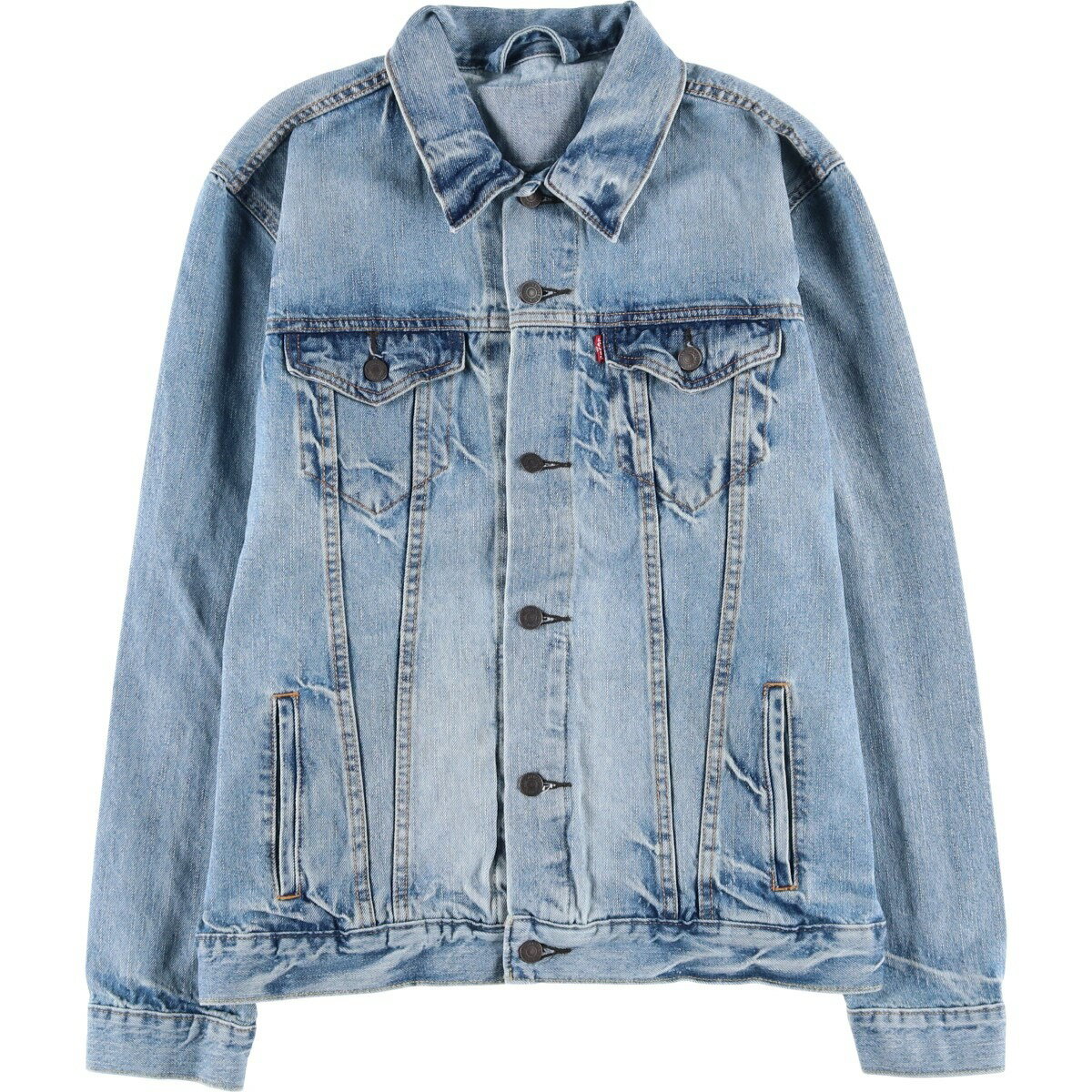 古着 リーバイス Levi's デニムジャケット Gジャン メンズL相当 /eaa608767 【中古】 【260129】 ブルー系 春秋冬