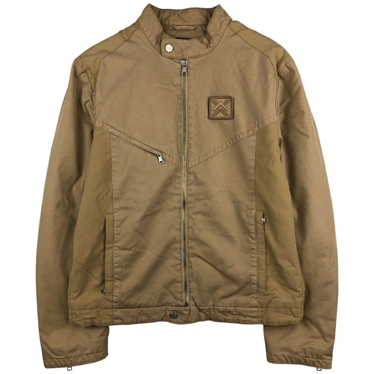 G ARMANI ジョルジオ アルマーニ ボンバージャケット 48 USED 1980年代 ジョルジオ アルマーニ レザー ボンバー ジャケット (M