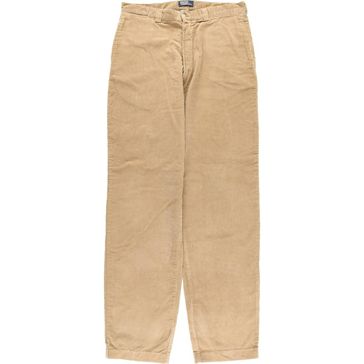 商品詳細 ブランド・Ralph Lauren・ラルフローレン・ 特徴・厚手・ジッパーフライ・ワイドパンツ・ヴィンテージ・ モデル/形状・Polo by Ralph Lauren ・コーデュロイパンツ・ 素材・コットン:100%・ 色・ベージュ系・ 柄・無地・ 生産国・USA製・ 年代・90年代・ サイズ・メンズw35・表記サイズ:W36 L36・ウエスト:90cm・股上:35cm・股下:90cm・もも周り:74cm・裾周り:45cm・ コンディション・C・ カテゴリ・メンズ・ボトムス・ロングパンツ・コーデュロイパンツ・ 商品番号・eaa609031・ 取扱店・・ スタッフコメントRalph Lauren Polo by Ralph Lauren コーデュロイパンツ / メンズw35 / 商品番号 eaa609031 USEDですので使用感などございますが、まだまだご愛用していただけます。 古着という事をご理解の上ご注文よろしくお願いします。 【状態追記】 ●前内側、左右ポケット内に汚れ※状態は当社独自の基準です。 着用感表記サイズウエスト股上股下もも周り裾周り メンズw35W36 L36(サイズ表記W36 L36ですが、計測値&着用感でメンズw35相当です)90cm35cm90cm74cm45cm ※測定値の若干の誤差はご了承下さい。サイズガイドはこちら ブランドRalph Laurenラルフローレン 特徴厚手 / ジッパーフライ / ワイドパンツ / ヴィンテージモデル/形状Polo by Ralph Lauren / コーデュロイパンツ素材コットン:100%色ベージュ系柄無地生産国USA製年代90年代カテゴリコーデュロイパンツ商品番号eaa609031取扱店　　 ラルフローレンの他の商品を見るコーデュロイパンツの他の商品を見る