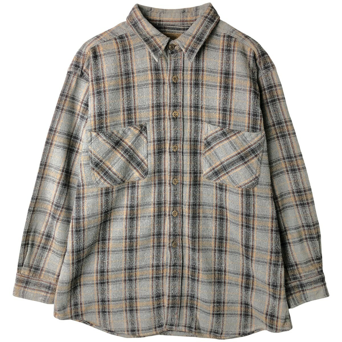 古着 90'S セントジョンズベイ ST. JHON'S BAY 長袖 フランネルチェックシャツ メンズXL相当 ヴィンテージ /eaa609219 【中古】 【260118】 【NH-2508】