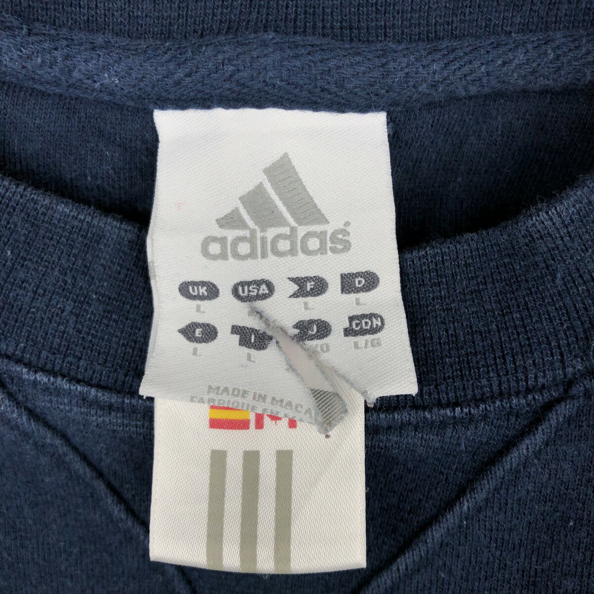 古着 アディダス adidas FIGHTIN' IRISH ノートルダム大学 ファイティングアイリッシュ カレッジスウェットシャツ トレーナー メンズL相当 /eaa609330 【中古】 【260206】