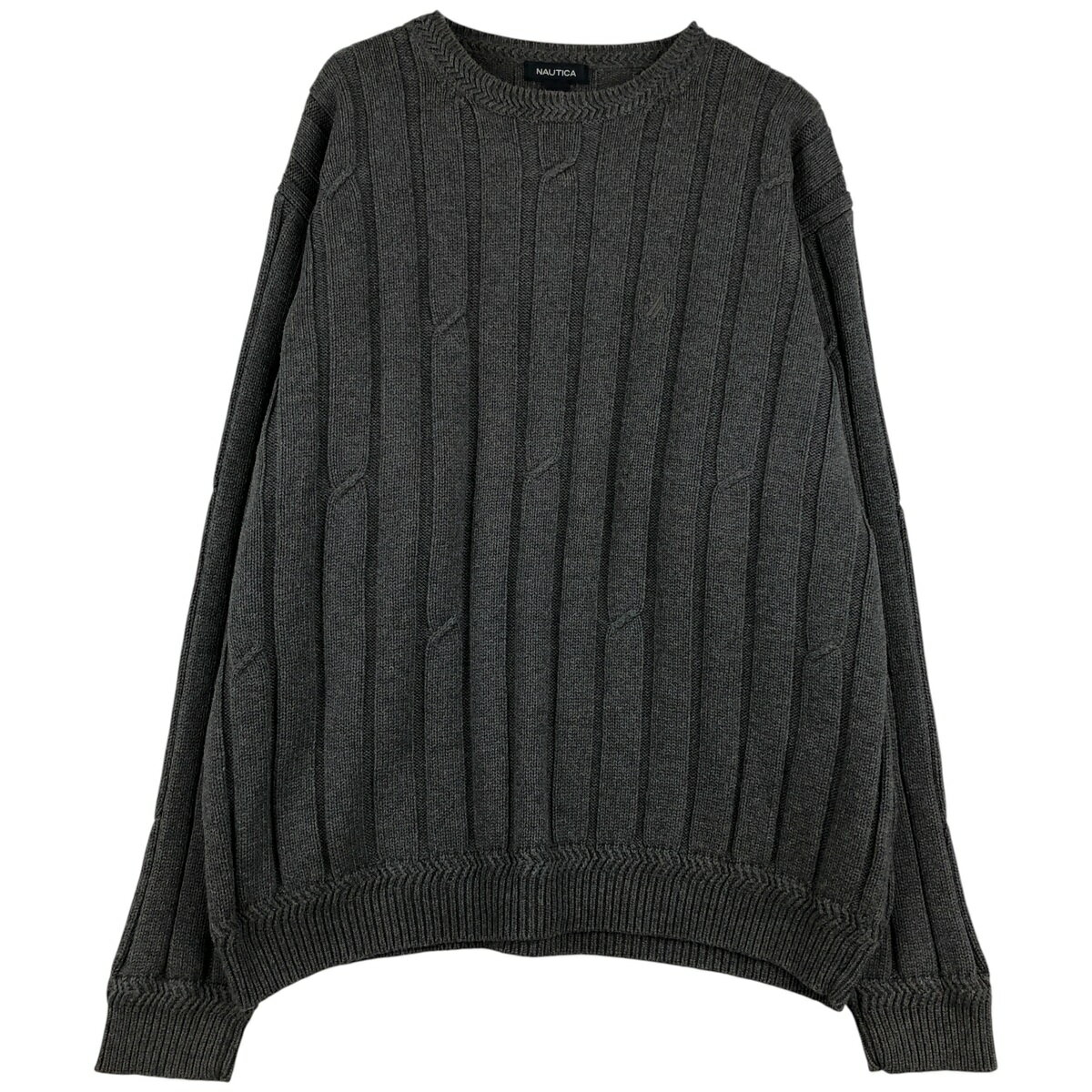 古着 ノーティカ NAUTICA コットンニットセーター メンズXL相当 /eaa609339 【中古】 【260123】 【NH-2508】
