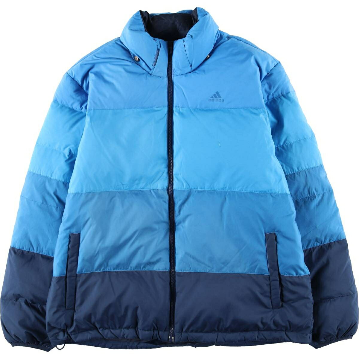 古着 アディダス adidas ダウンジャケット メンズL相当 /eaa609468 【中古】 【260123】 ブルー系 春秋冬