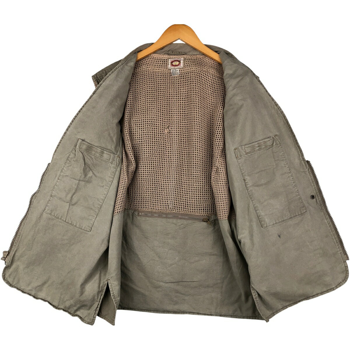 古着 80'S バナナリパブリック BANANA REPUBLIC サファリベスト メンズXL相当 ヴィンテージ /eaa609741 【中古】 【260123】