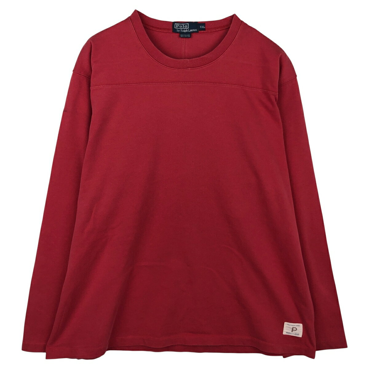 乐天商城 - 古着 ラルフローレン Ralph Lauren POLO by Ralph Lauren ロングTシャツ ロンT メンズXXL相当 /eaa610086 【中古】 【260215】 【SS2606_10