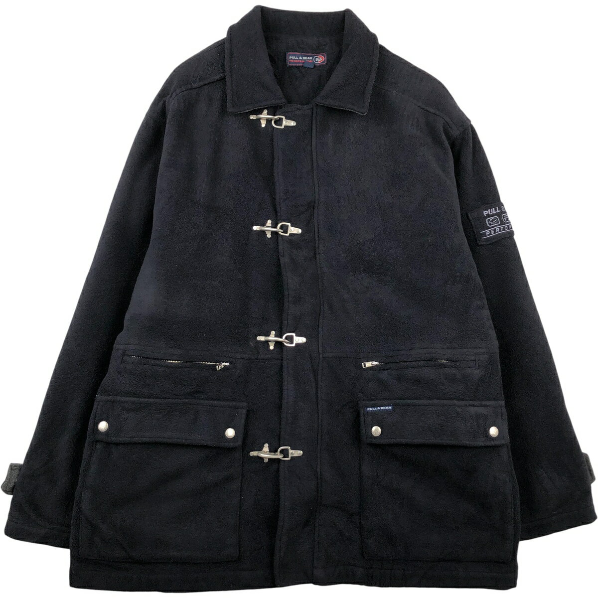 古着 PULL&BEAR 中綿入り フリースジャケット ファイヤーマンジャケット メンズXL相当 /eaa610201 【中古】 【260215】