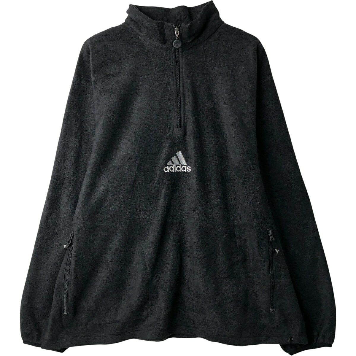 楽天市場】アディダス ハーフジップフリースの通販