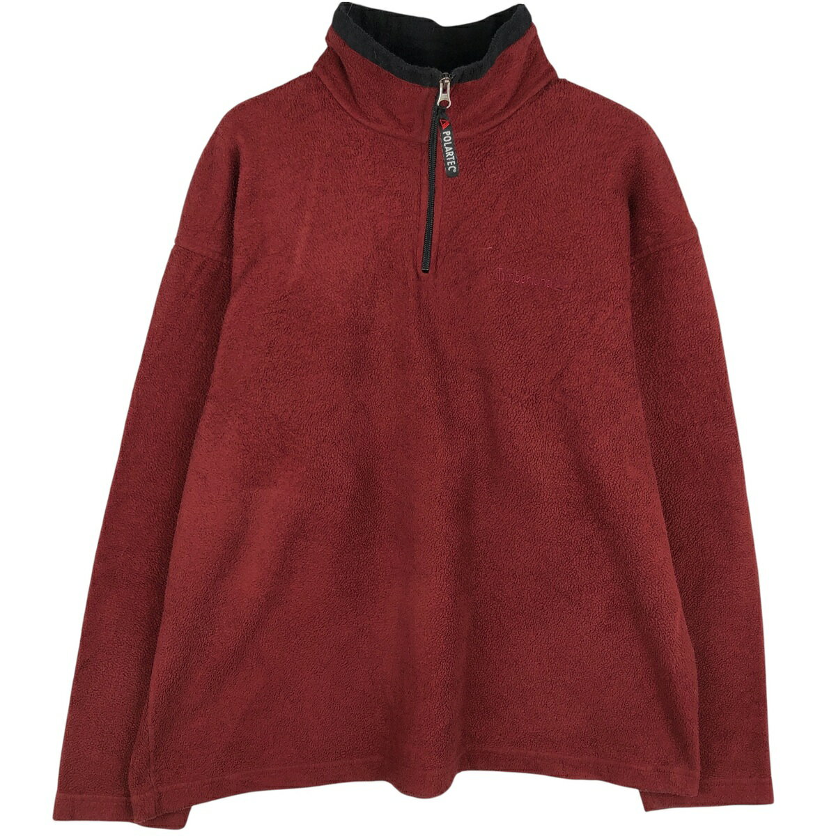 古着 90~00'S ティンバーランド Timberland ハーフジップ フリースプルオーバー メンズL相当 ヴィンテージ /eaa610472 【中古】 【260207】