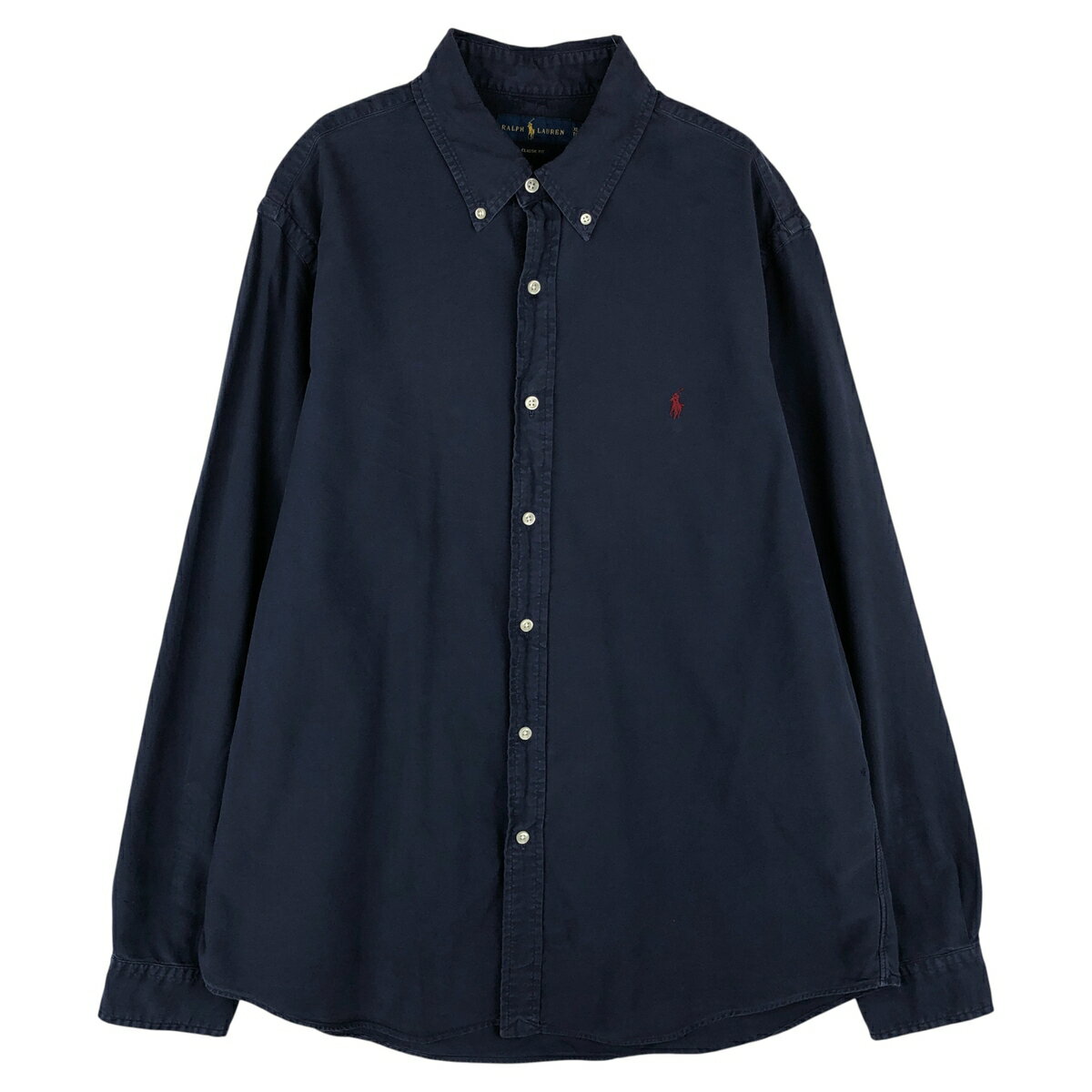 Rakuten - 古着 ラルフローレン Ralph Lauren CLASSIC FIT クラシックフィット 長袖 ボタンダウンシャツ メンズXL相当 /eaa610574 【中古】 【260209】 【SS2606_10