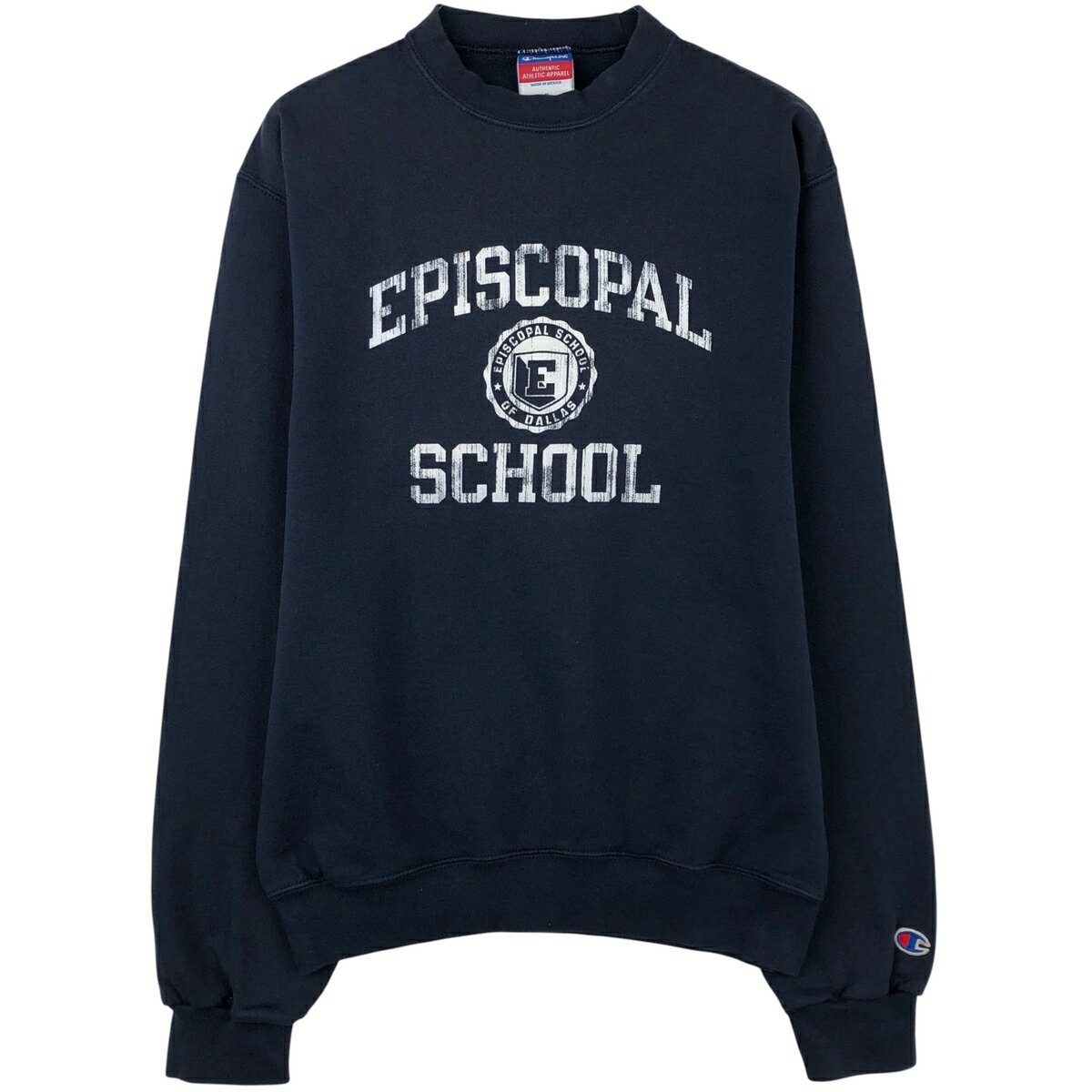 Other - 古着 00'S~ チャンピオン Champion AUTHENTIC ATHLETIC APPAREL カレッジスウェットシャツ トレーナー メンズS相当 /eaa610629 【中古】 【260208】 ネイビー系 春夏秋冬