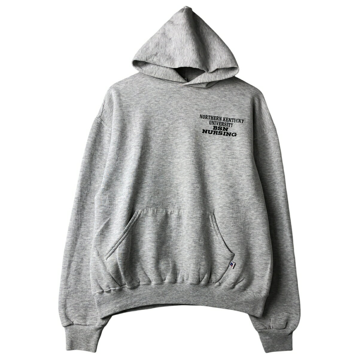 古着 90'S ラッセル Russell ATHLETIC カレッジ スウェットプルオーバーパーカー メンズL相当 ヴィンテージ /eaa610640 【中古】 【260209】