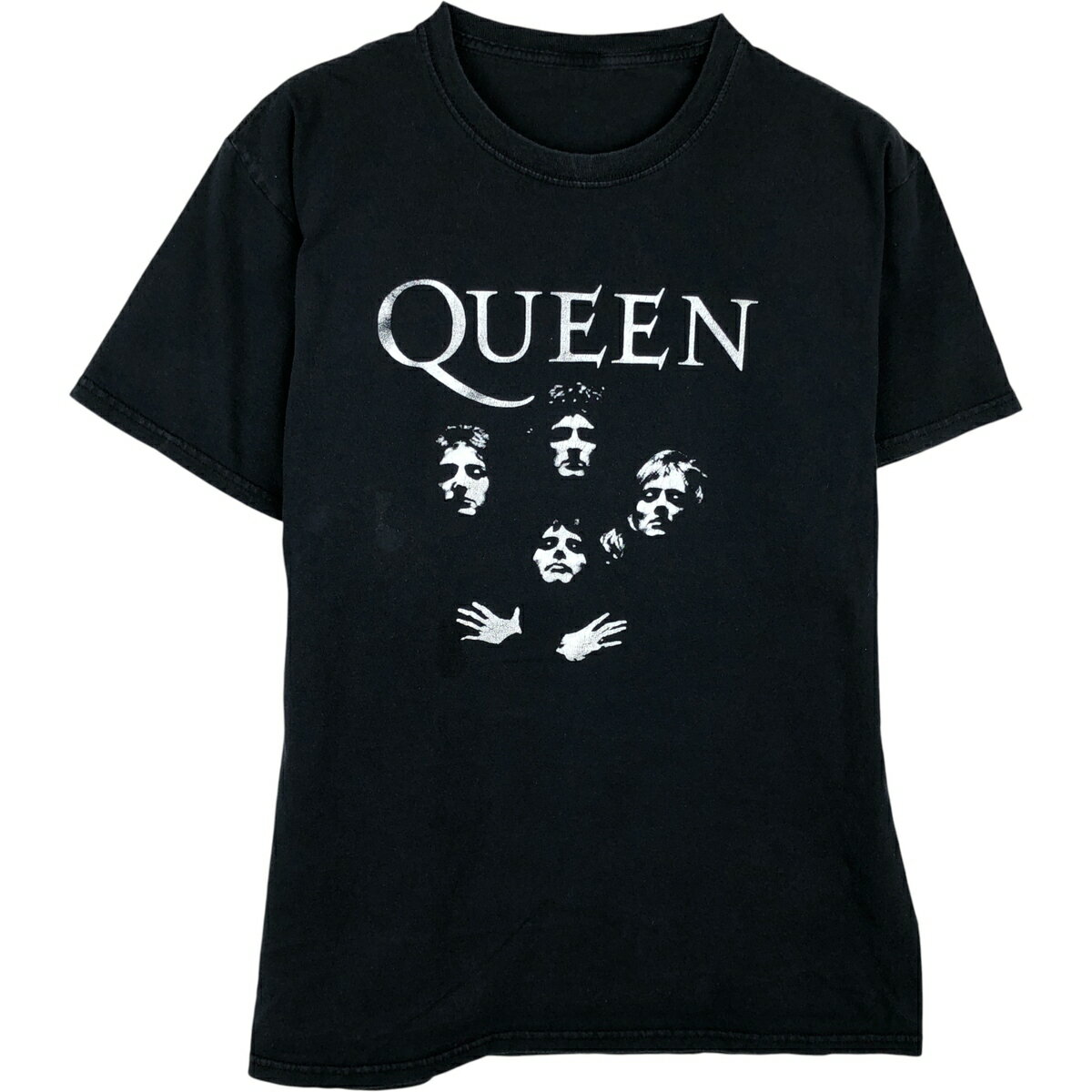 樂天商城 - 古着 QUEEN クイーン バンドTシャツ バンT メンズXL相当 /eaa610967 【中古】 【260223】 ブラック系 春夏秋