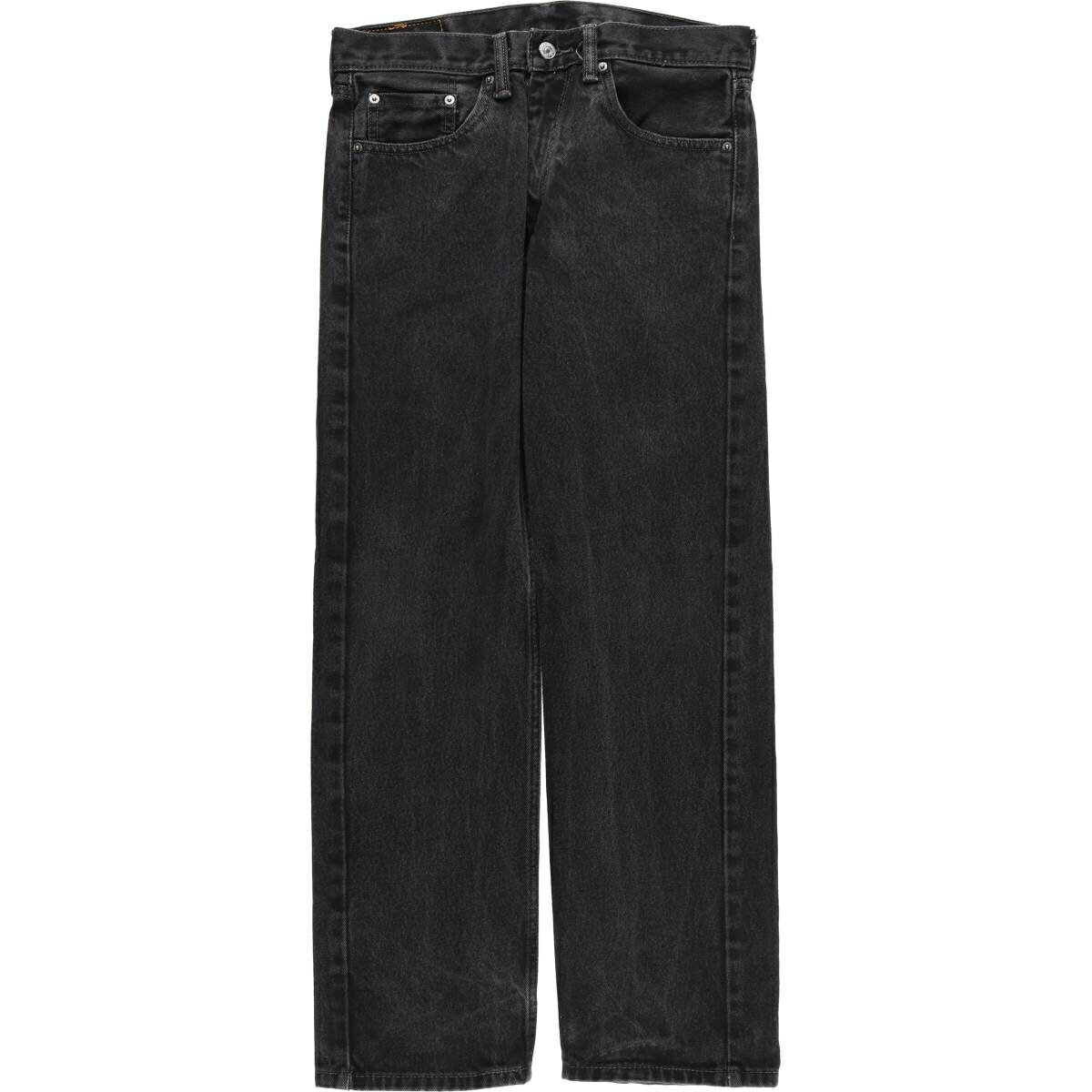 Rakuten - 古着 リーバイス Levi's 505 ブラックデニム テーパードデニムパンツ メンズw32相当 /eaa610999 【中古】 【260221】 ブラック系 春夏秋冬