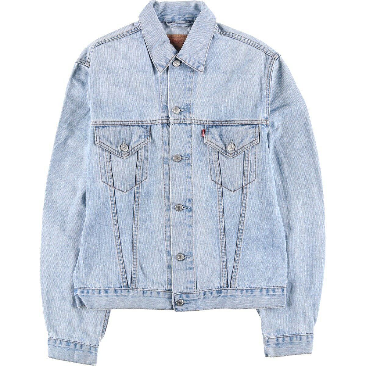 古着 リーバイス Levi's ユーロモデル デニムジャケット Gジャン メンズXL相当 /eaa611127 【中古】 【260131】 ブルー系 春秋冬
