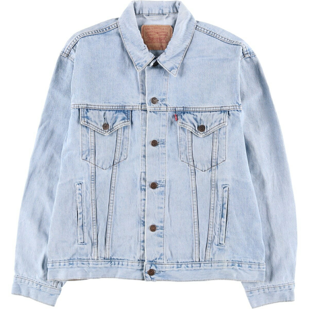 古着 90'S リーバイス Levi's デニムジャケット Gジャン メンズXL相当 ヴィンテージ /eaa611128 【中古】 【260131】 ブルー系 春秋冬