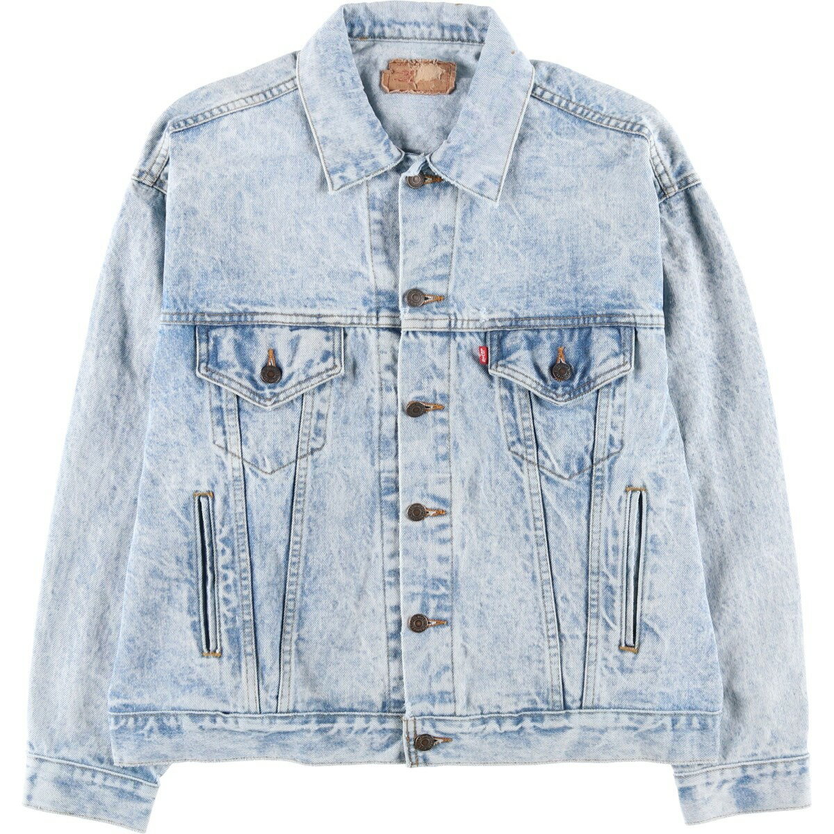 古着 90'S リーバイス Levi's 70507-0219 デニムジャケット Gジャン USA製 メンズL相当 ヴィンテージ /eaa611133 【中古】 【260131】