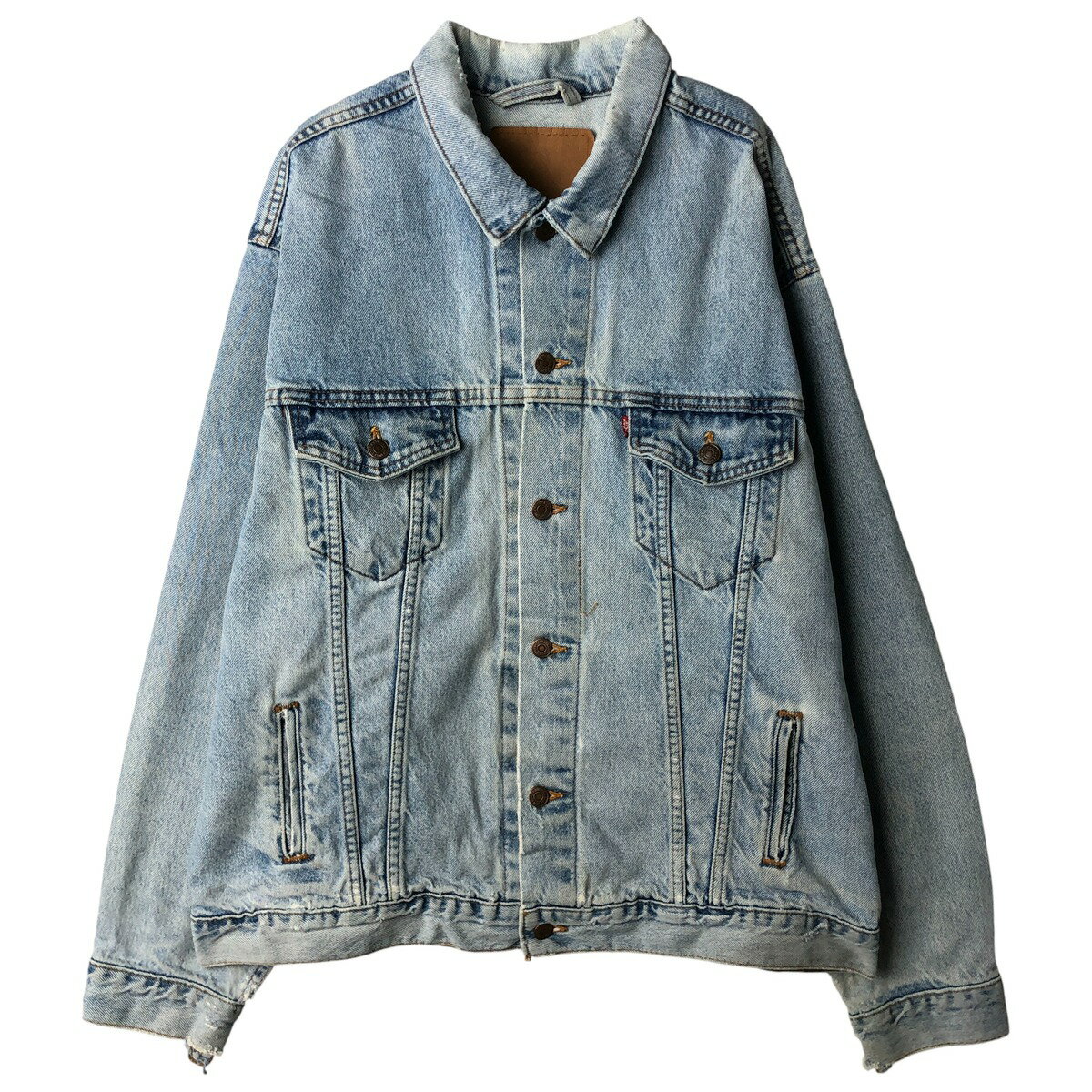 古着 リーバイス Levi's デニムジャケット Gジャン メンズXL相当 /eaa611154 【中古】 【260202】 【NH-2508】 ブルー系 春秋冬