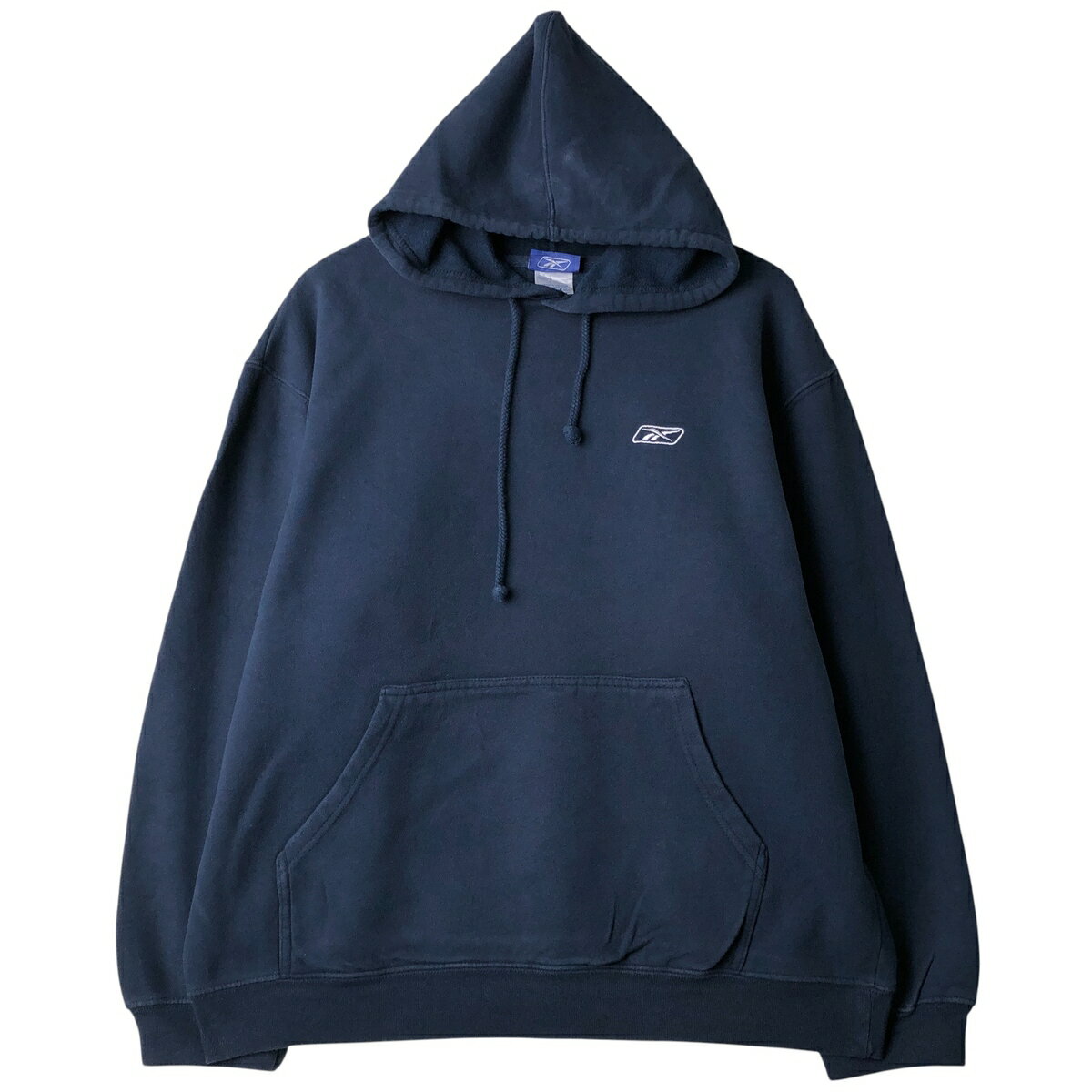 Rakuten - 古着 リーボック Reebok スウェットプルオーバーパーカー メンズXL相当 /eaa611250 【中古】 【260202】 ネイビー系 春夏秋冬