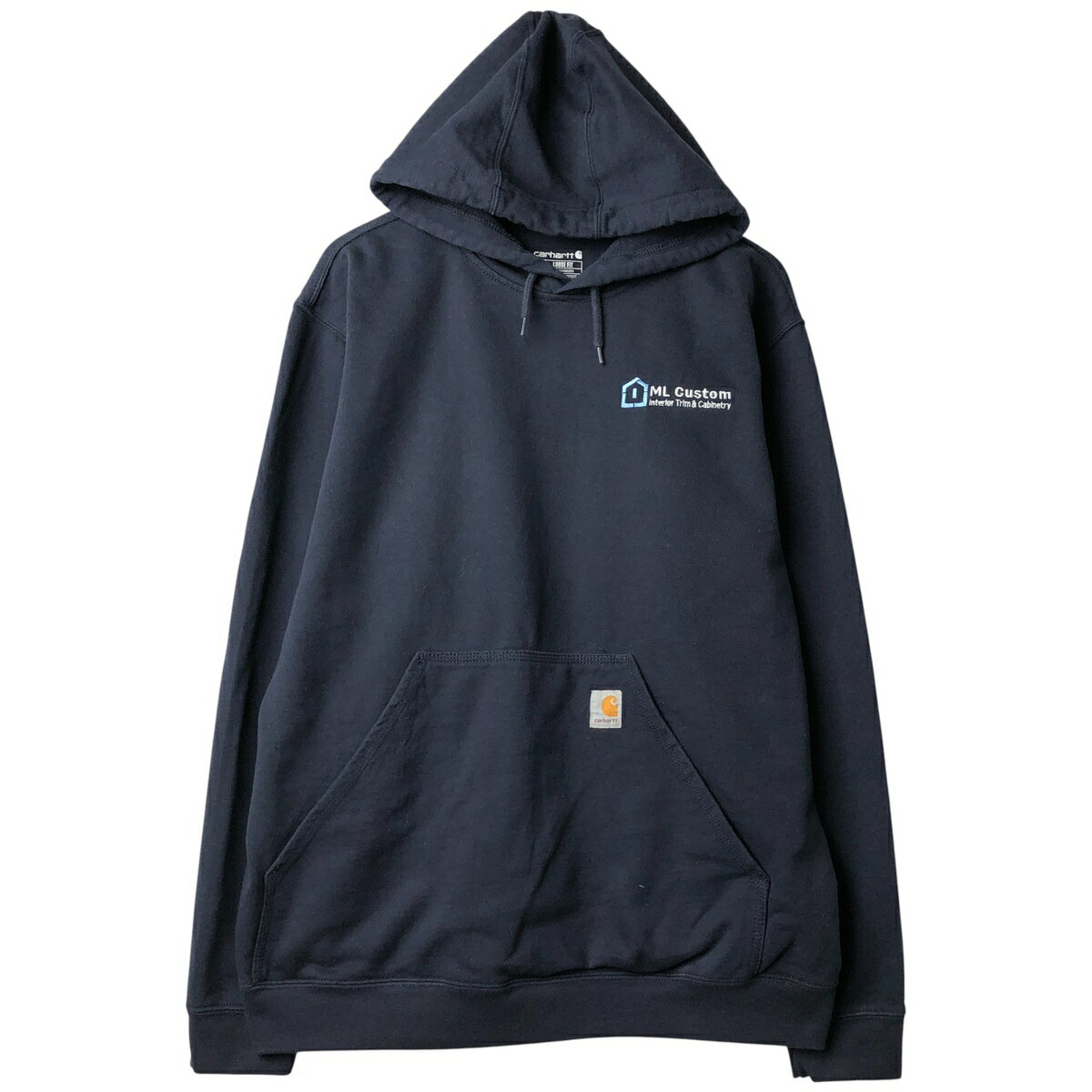 樂天商城 - 古着 カーハート Carhartt Loose Fit ML Custom アドバタイジング スウェットプルオーバーパーカー メンズL相当 /eaa611329 【中古】 【260201】 【SS2606_10】